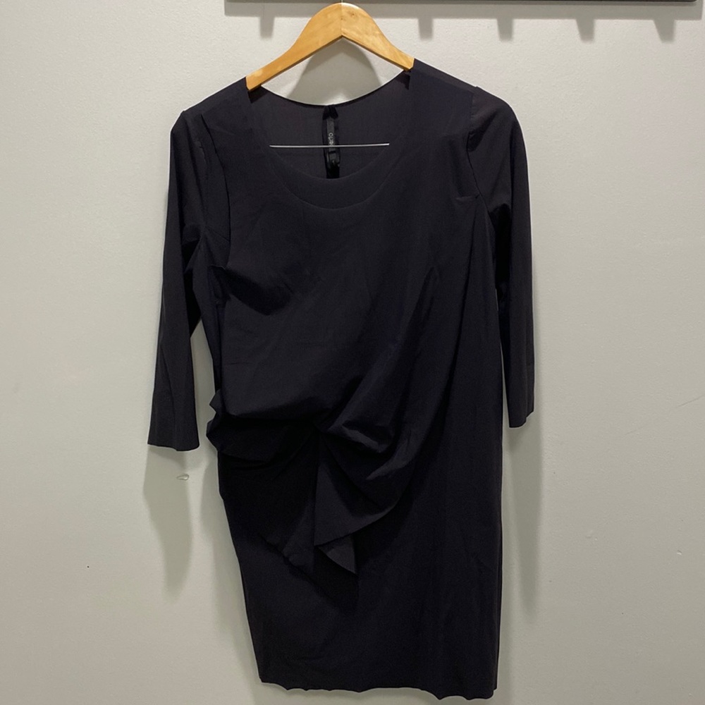 Navy blue Porto dress size 1 or medium with pocket!
